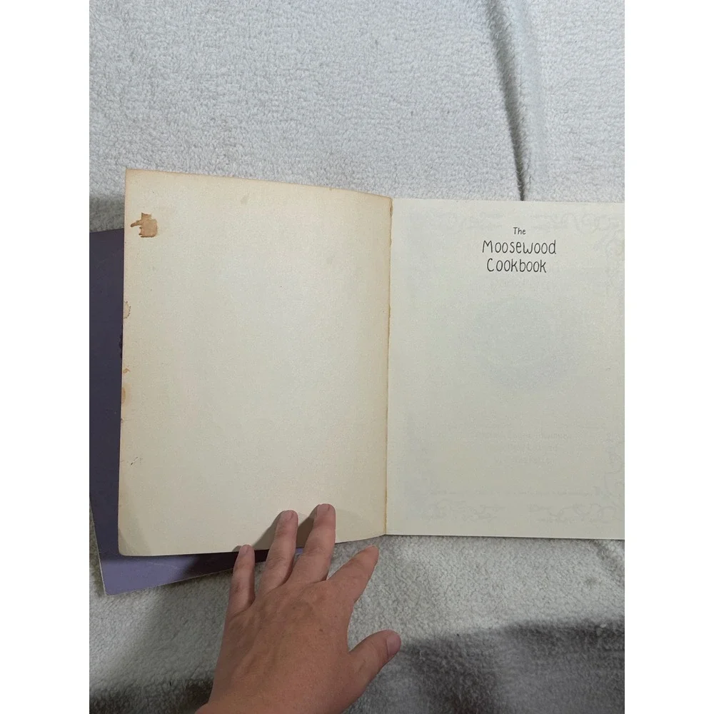 Pair of Molly Katzen Cookbooks 70s 80s Moosewood The Enchanted Broccoli Forest